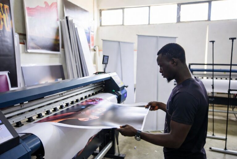 Impression Grand Format à Abidjan : Bâches, Roll-up et Panneaux