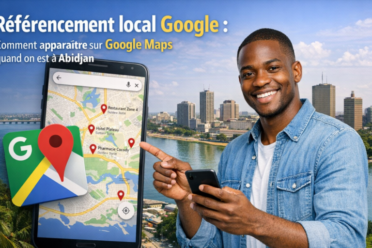Référencement local Google : comment apparaître sur Google Maps quand on est à Abidjan